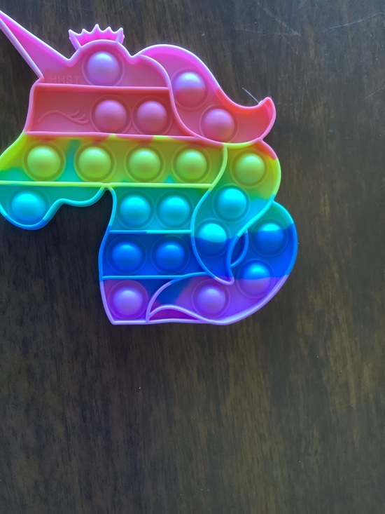 Other - Rainbow Silicone Pop-It Fidget Toy